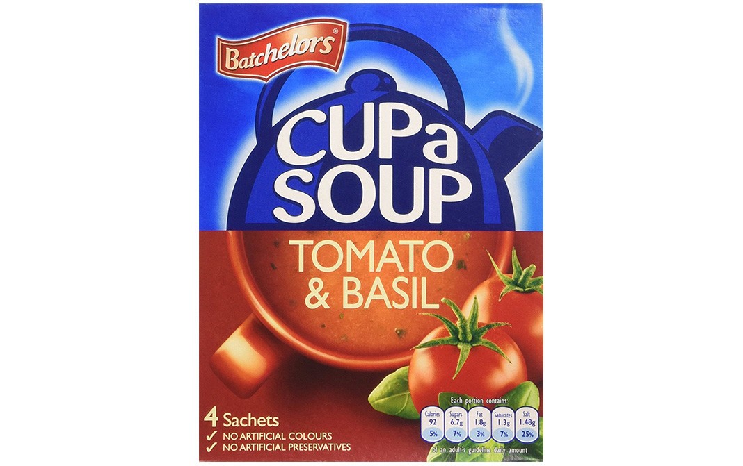 Batchelors Cup a Soup Tomato & Basil   Box  93 grams